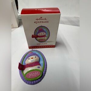 Hallmark Keepsake Here’s To Mom Ornament